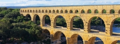The Aqueduct of Pont du Gard