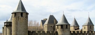 The castle, medieval city of Carcassonne