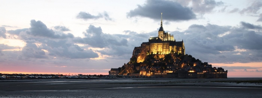 Mont Saint Michel and its bay